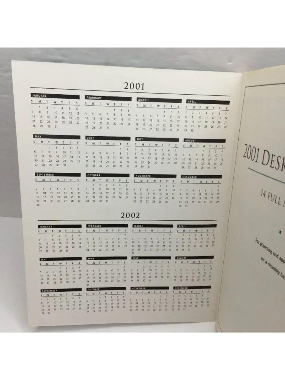 Vintage Set 2 Puppies Dogs 2001 Desk Calendar My Dog My Hero Book Byars Duffey